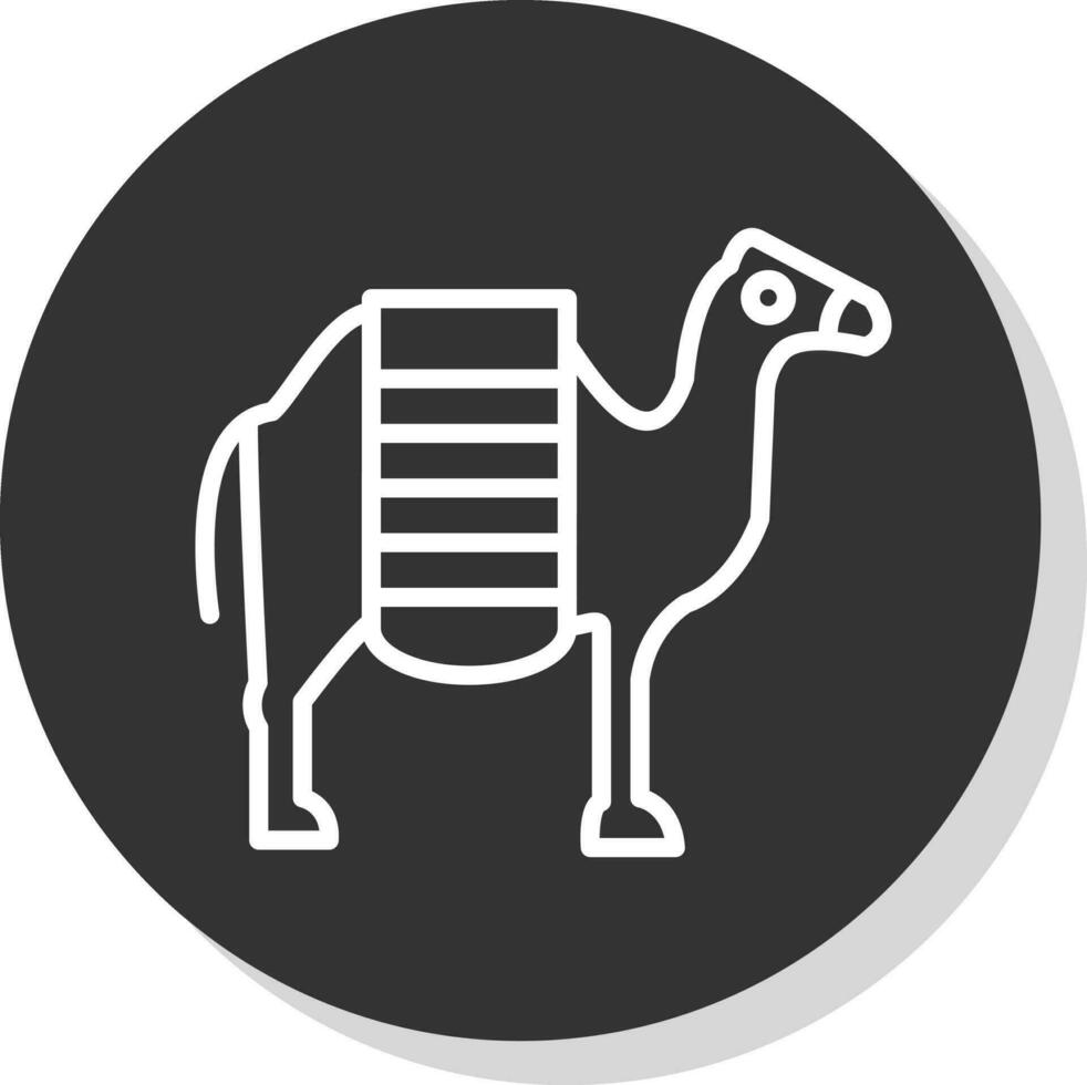 Camel Vector Icon Design