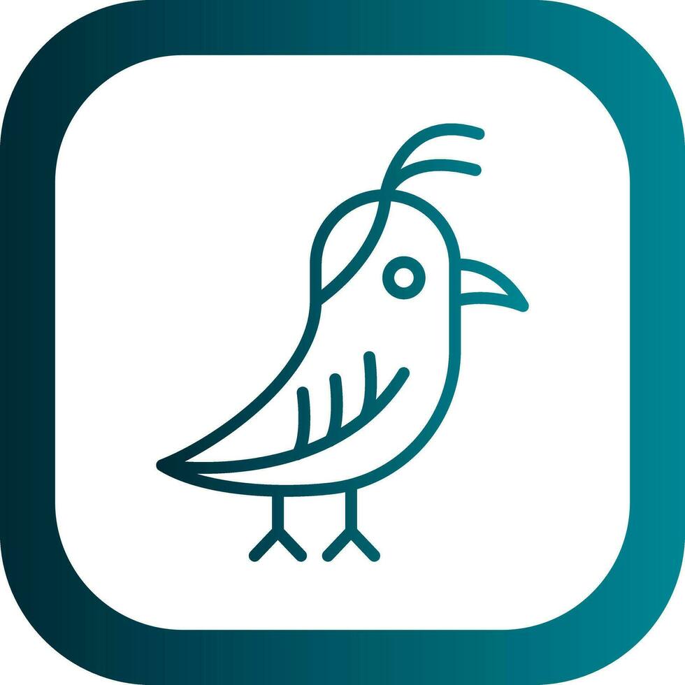 Bird Vector Icon Design