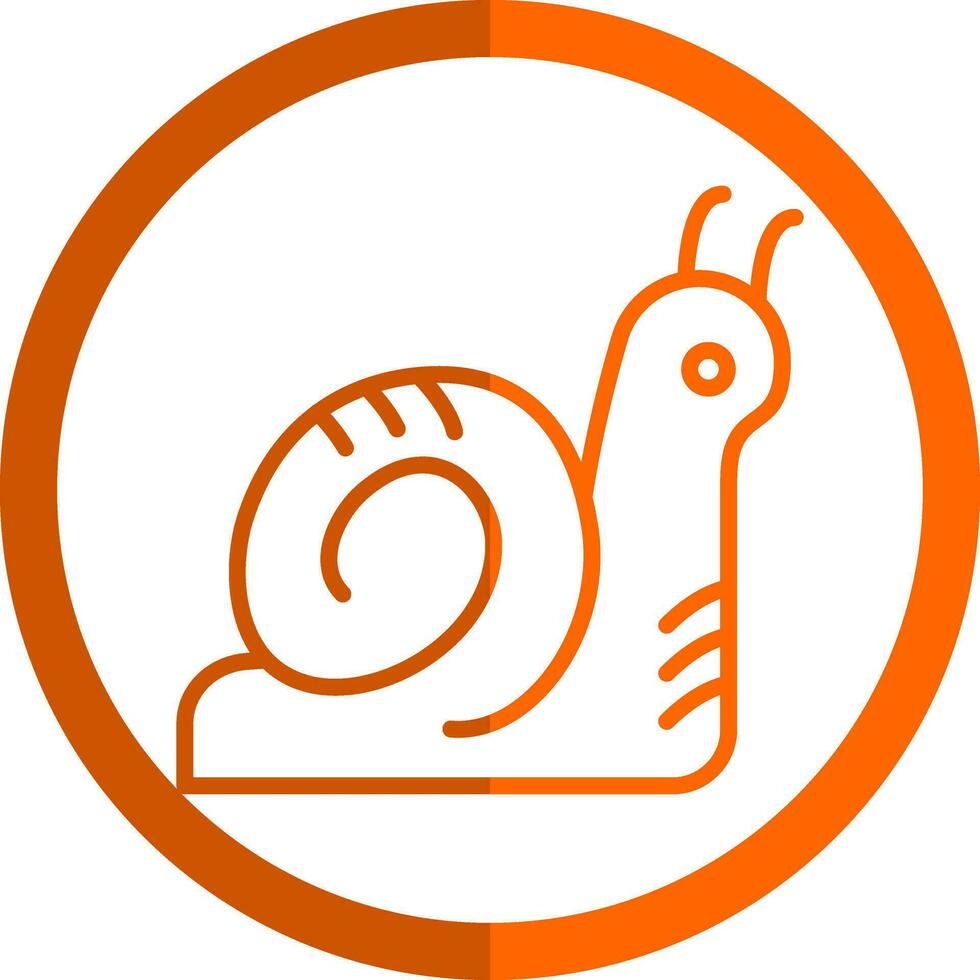 Snail Vector Icon Design