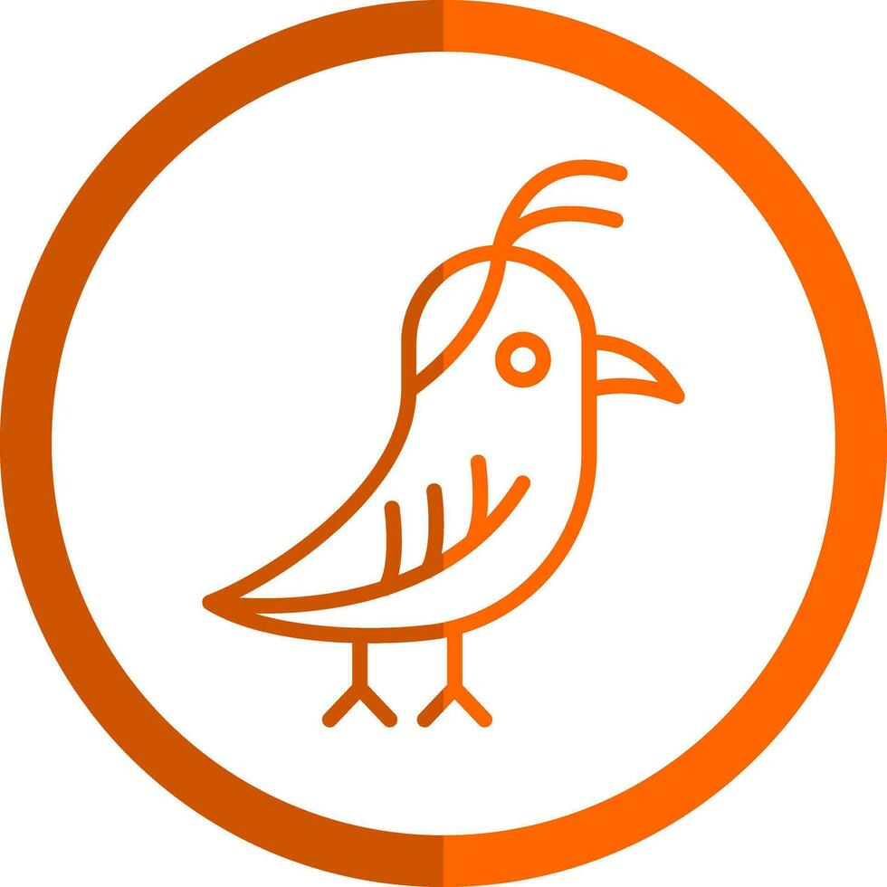 Bird Vector Icon Design