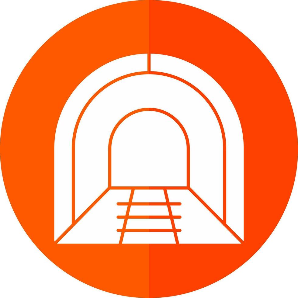 Tunnel Vector Icon Design