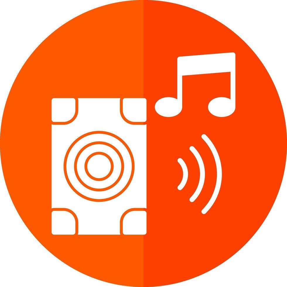 Music system Vector Icon Design