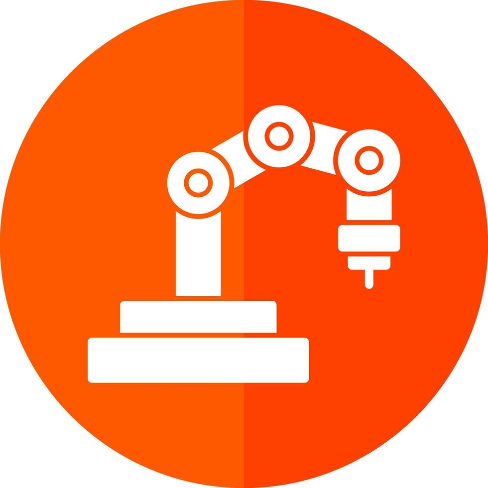 Robot arm Vector Icon Design