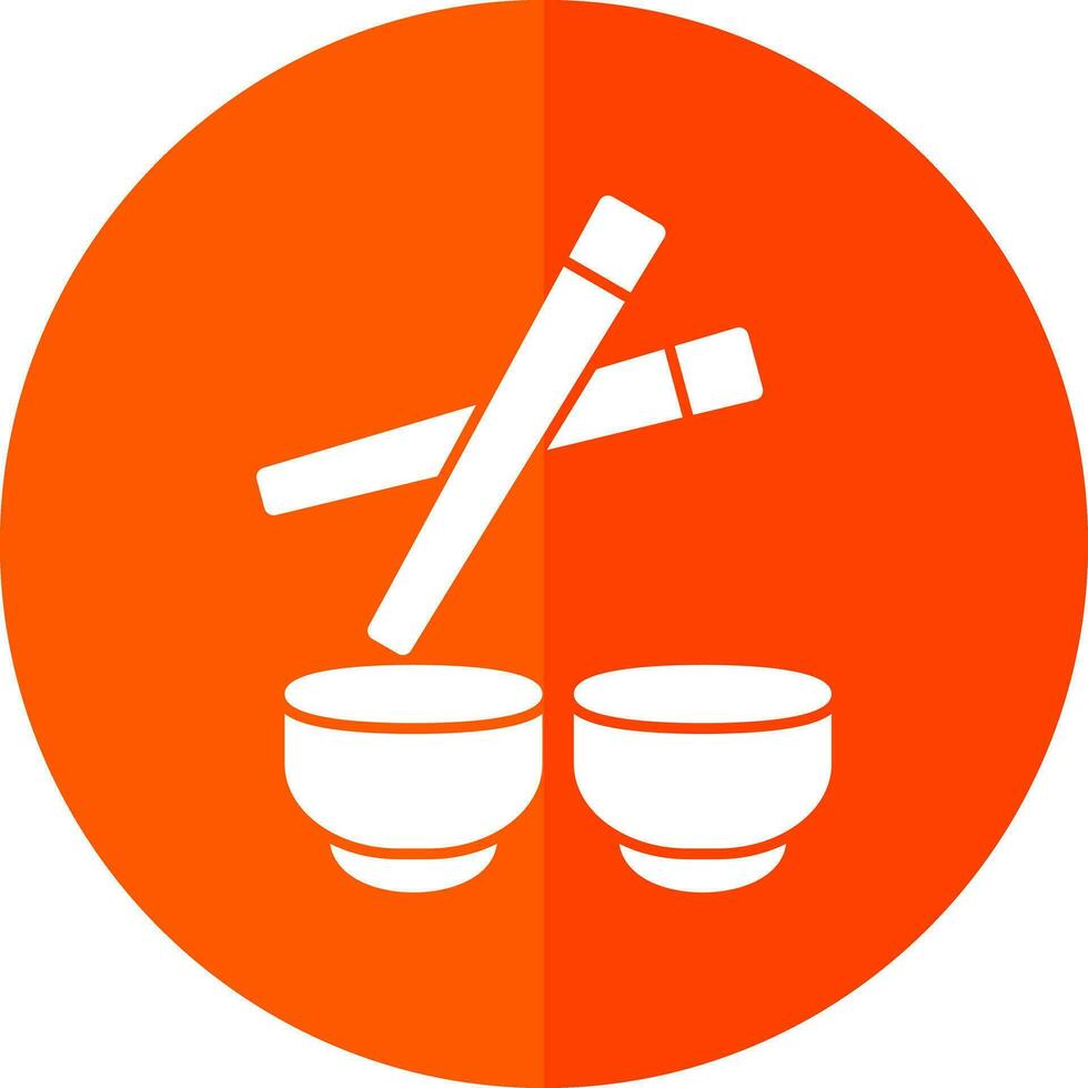 Chopsticks Vector Icon Design