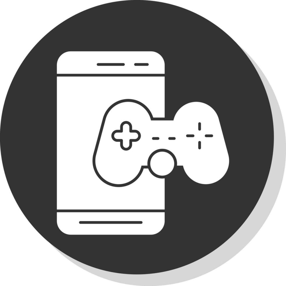 móvil juego vector icono diseño