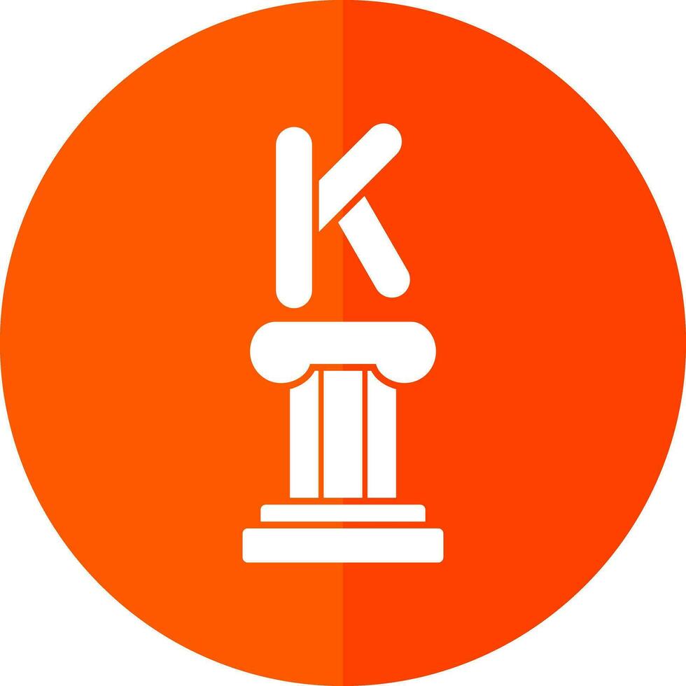 Kappa Vector Icon Design