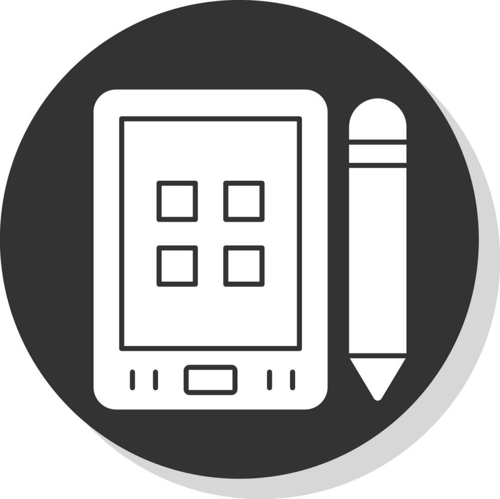 tableta vector icono diseño