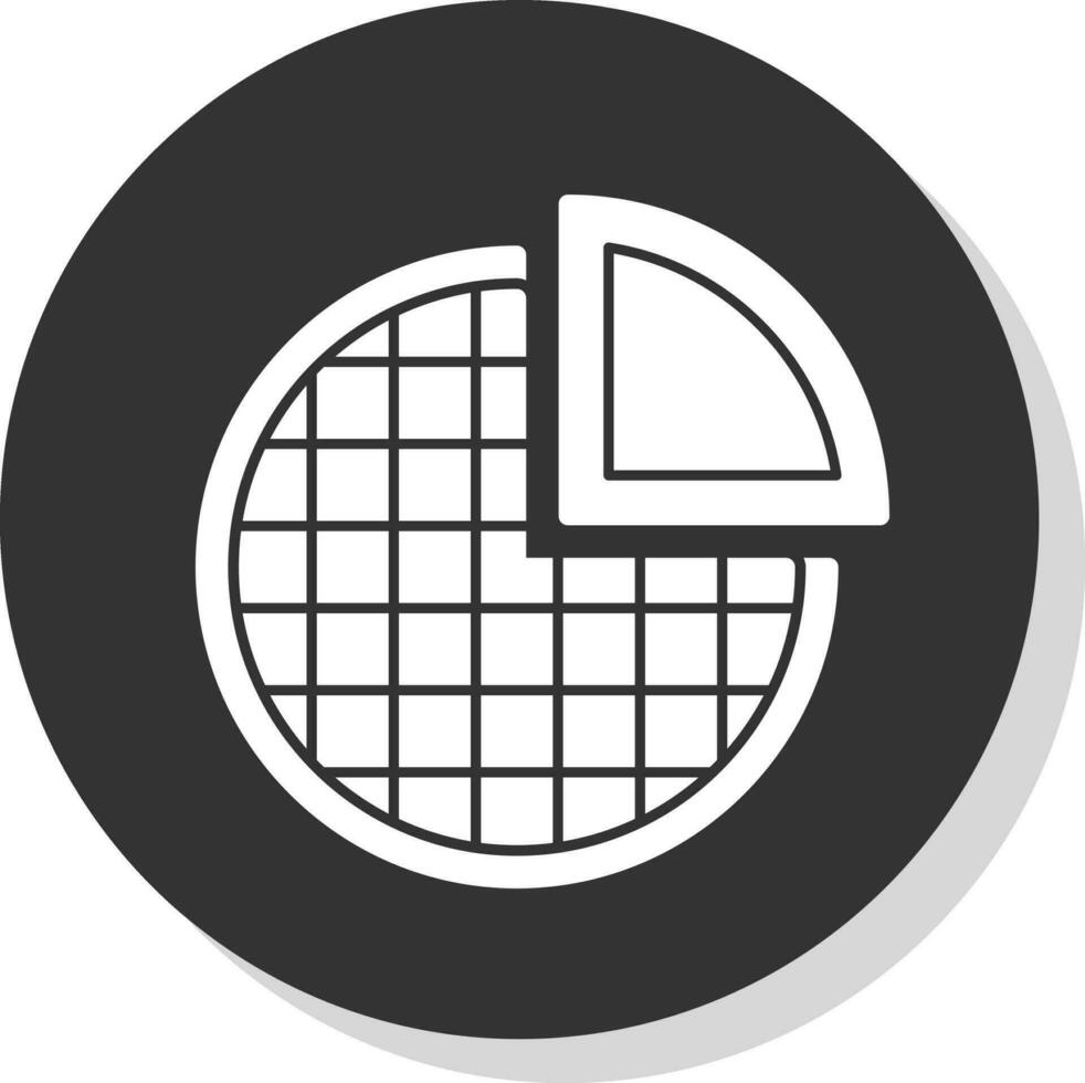 Pie Vector Icon Design