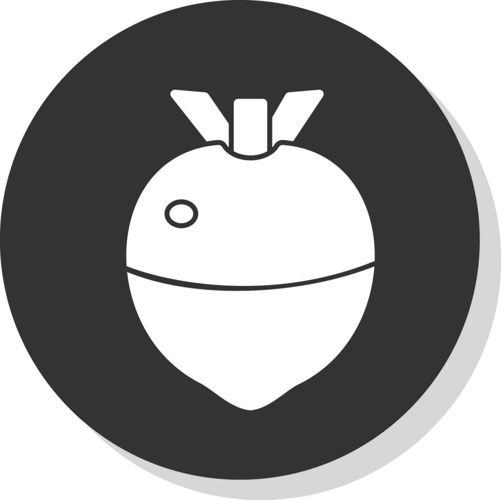 Rutabaga Vector Icon Design