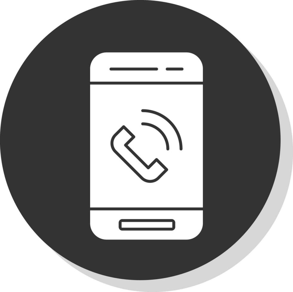 Phone Call  Vector Icon Design