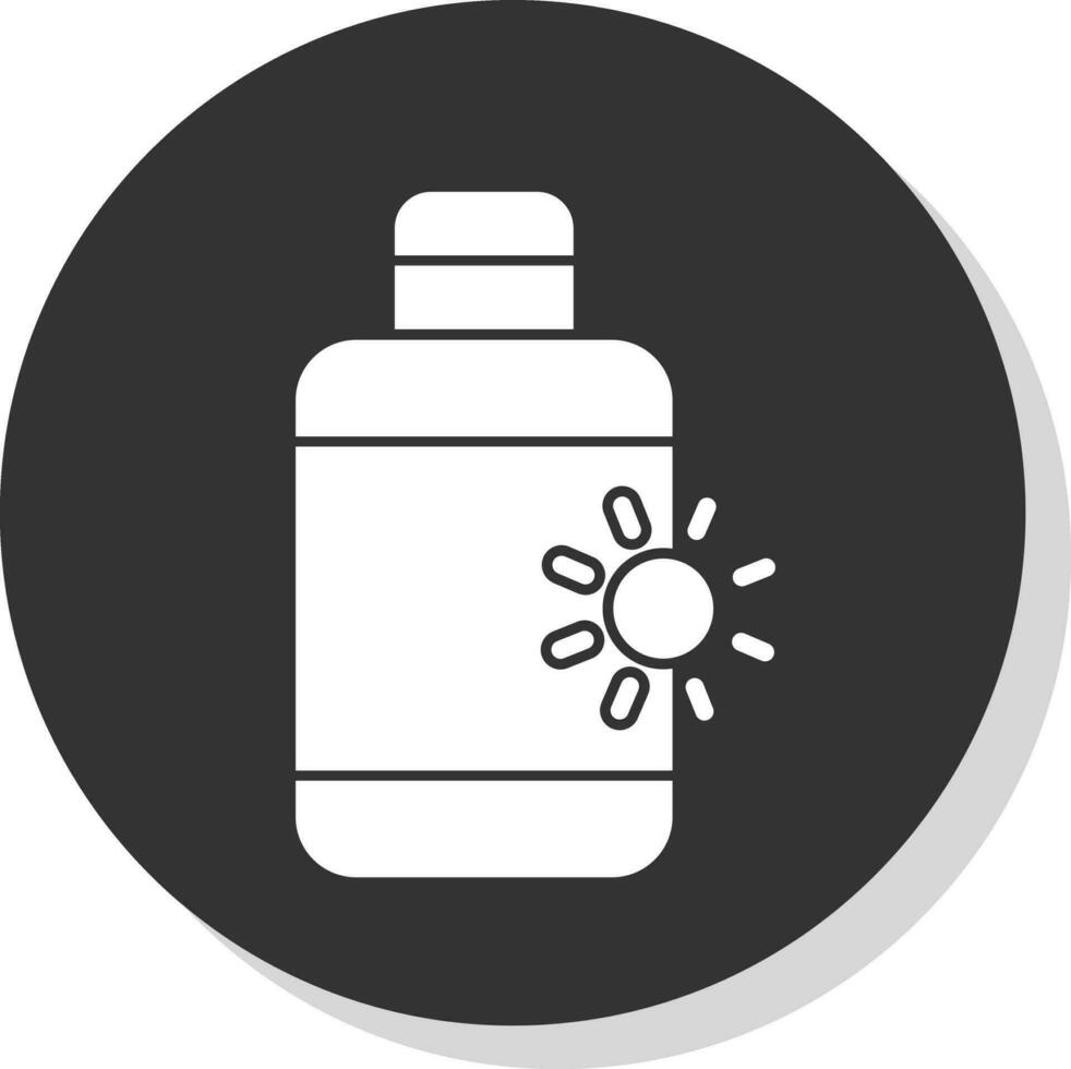 Sunscreen  Vector Icon Design