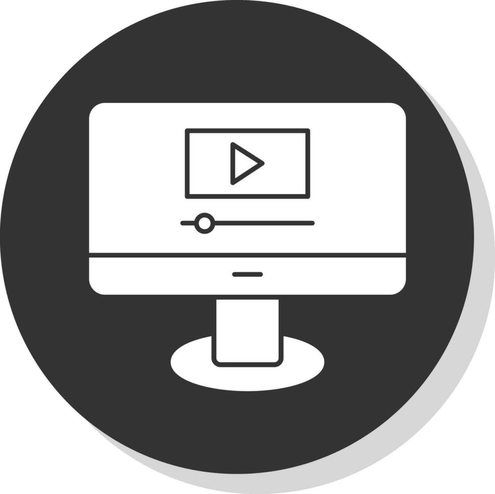Video Streaming  Vector Icon Design