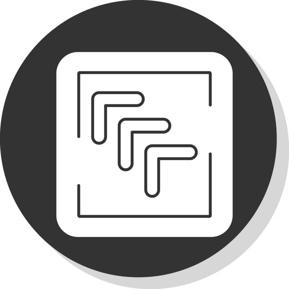 Diagonal Arrow Vector Icon Design