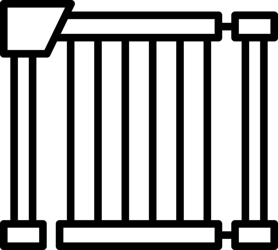 Gate Vector Icon Design