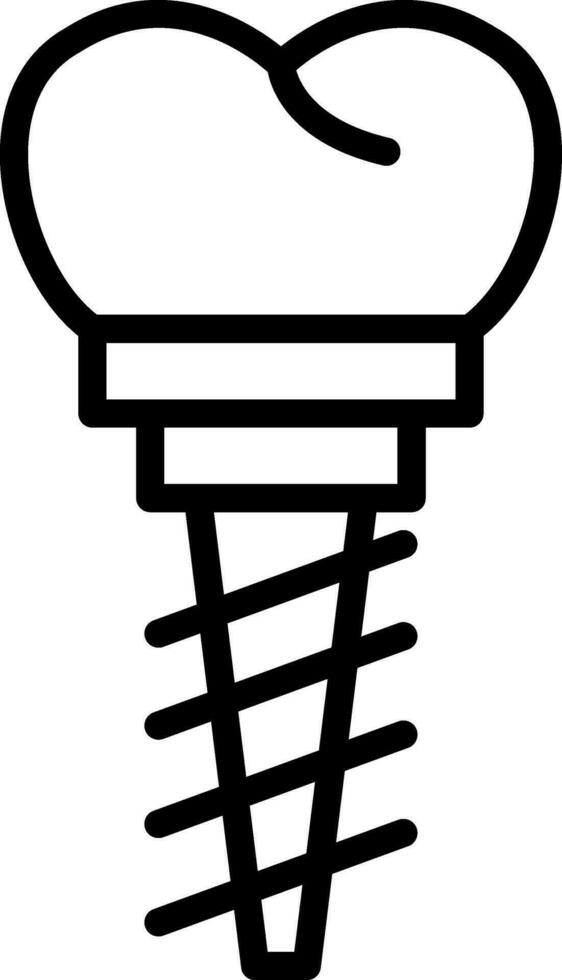 Implant Vector Icon Design