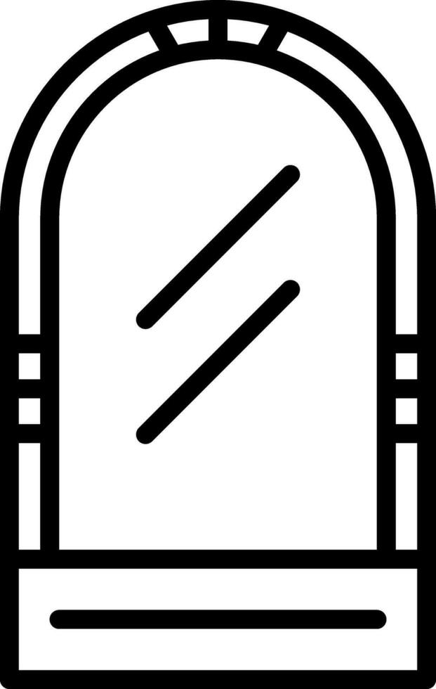 Mirror Vector Icon Design