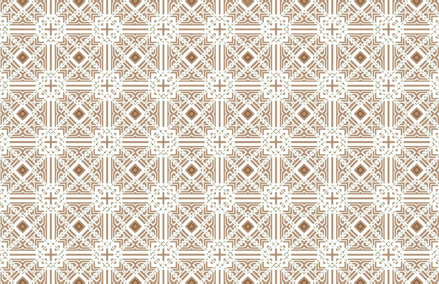 Square geometric tile pattern vector