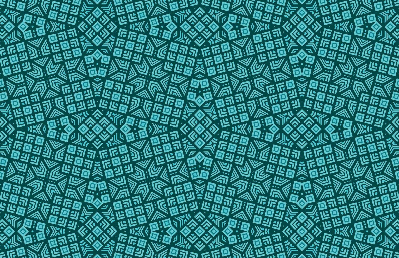 Seamless blue tile pattern vector