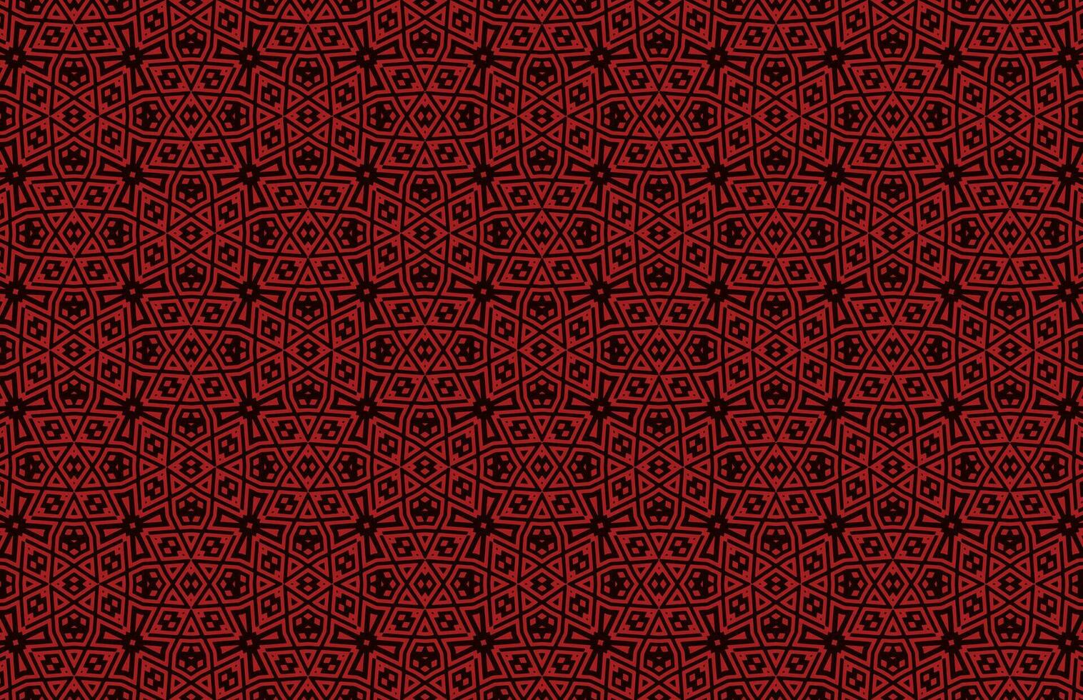 Seamless red fabric pattern design vector