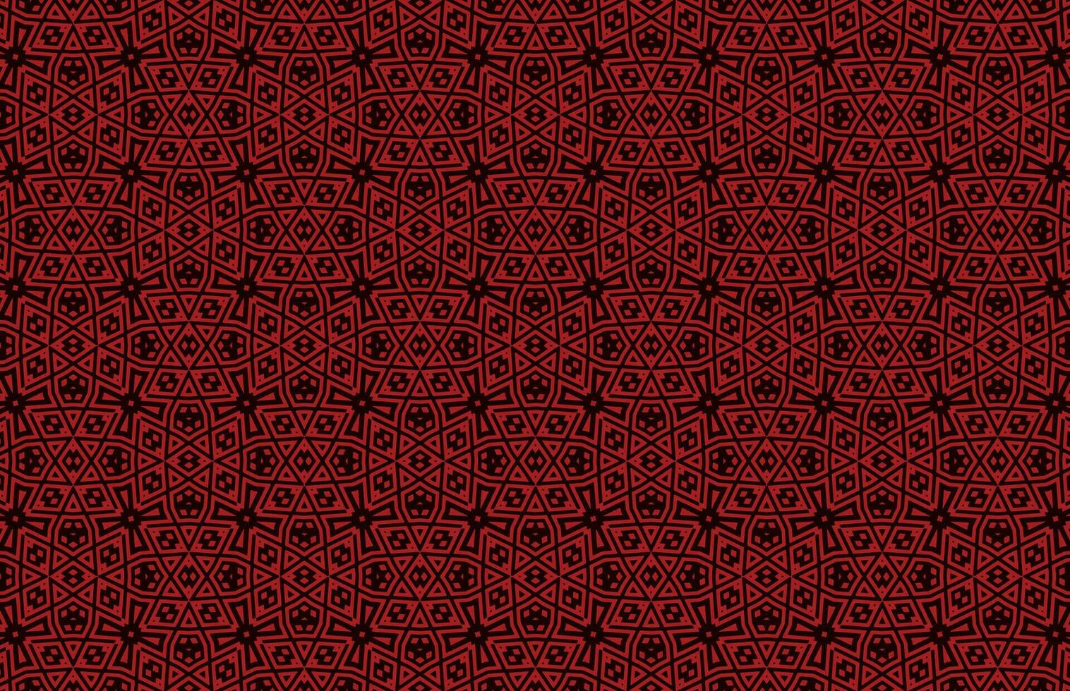 Seamless red fabric pattern design vector