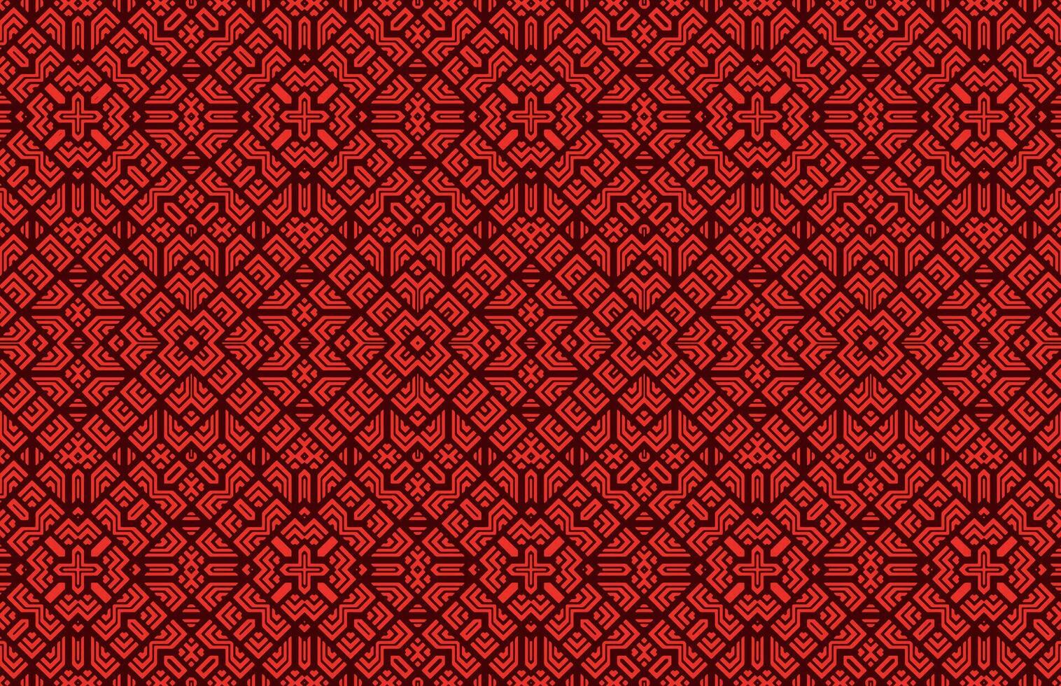 Seamless red fabric pattern vector