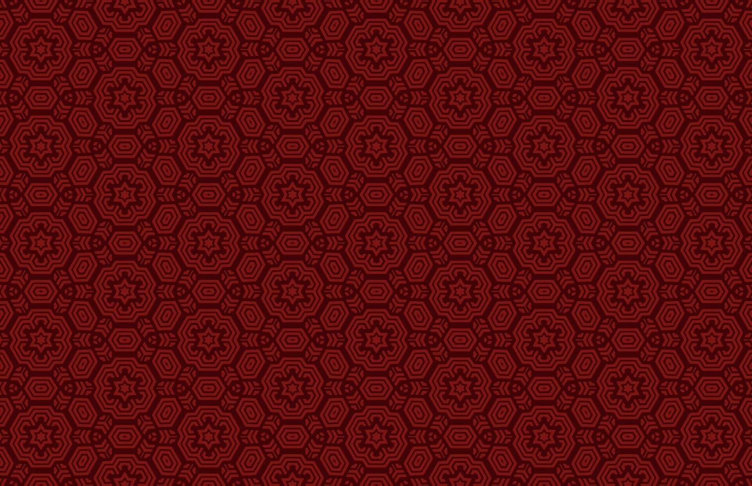 Seamless fabric red pattern vector