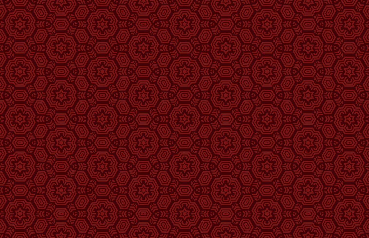 Seamless fabric red pattern vector