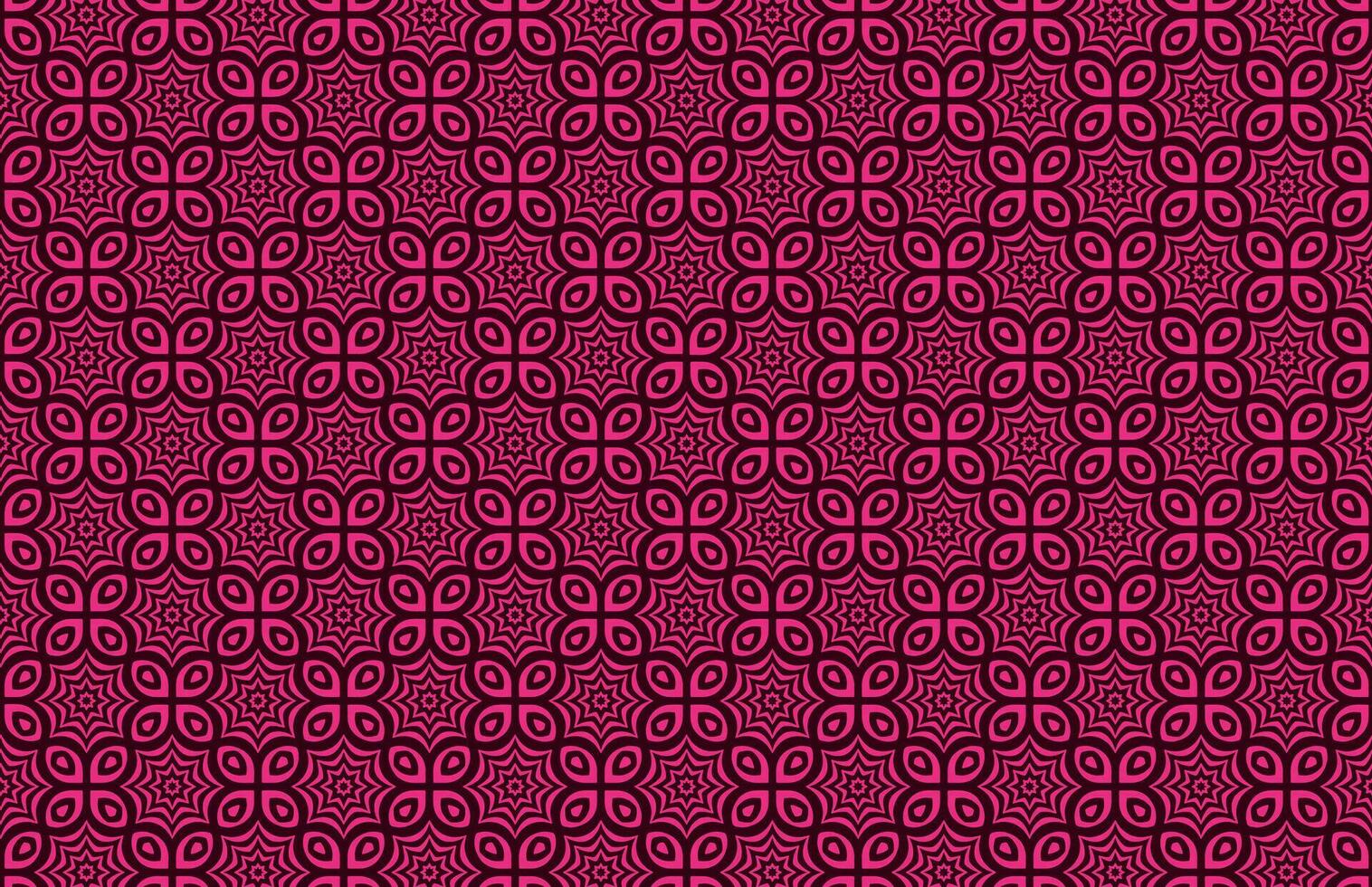 Seamless pink color fabric pattern vector