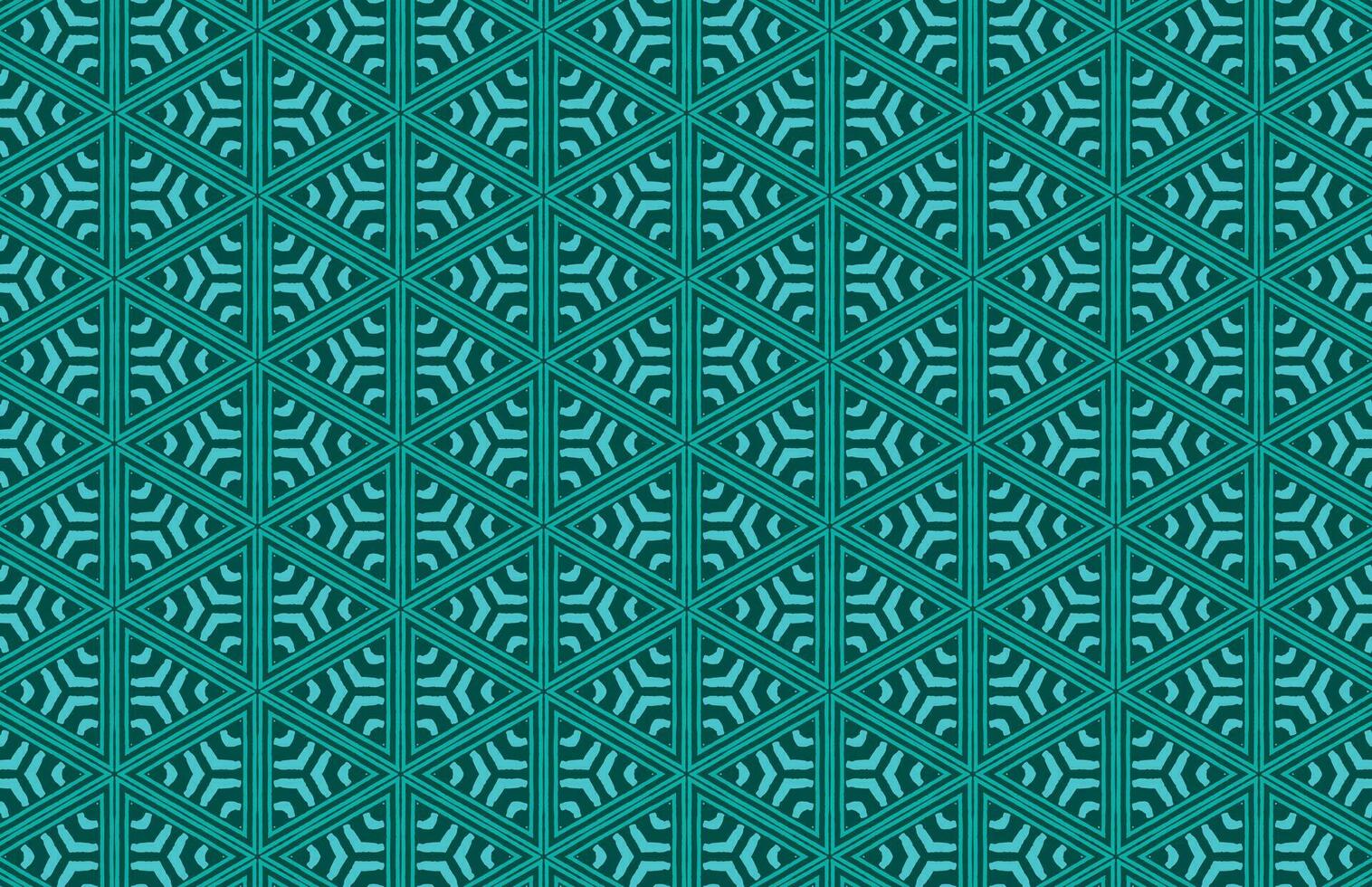 Seamless triangle tribal grunge pattern vector