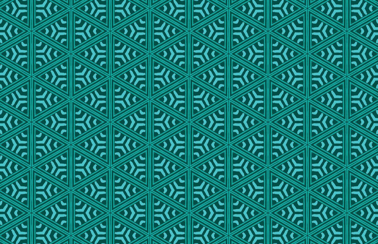 Seamless triangle tribal grunge pattern vector