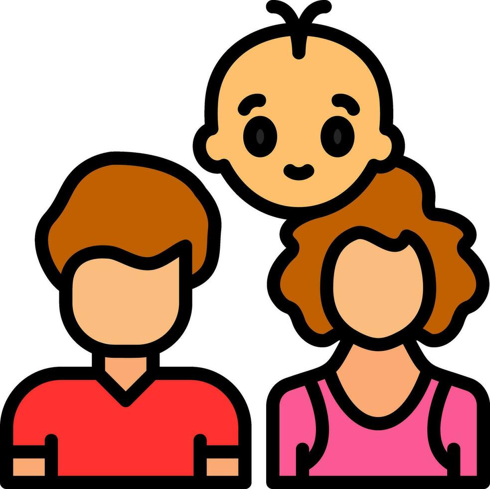 Family Vector Icon Design