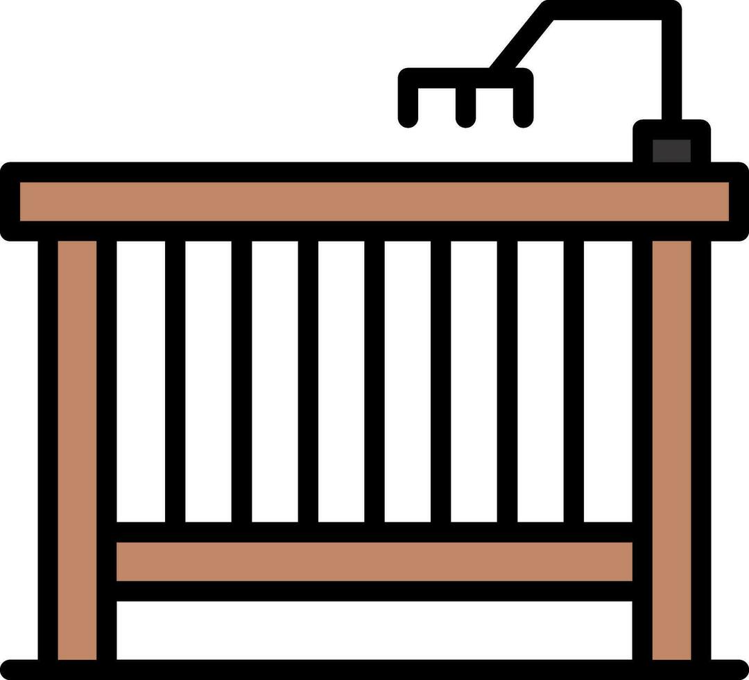 Bed Vector Icon Design
