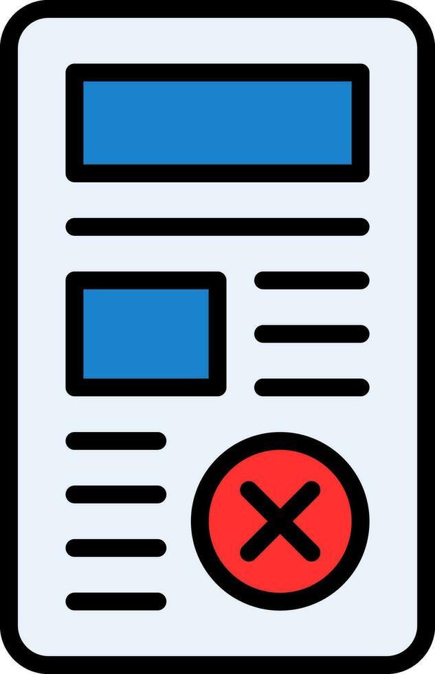 Delete Vector Icon Design