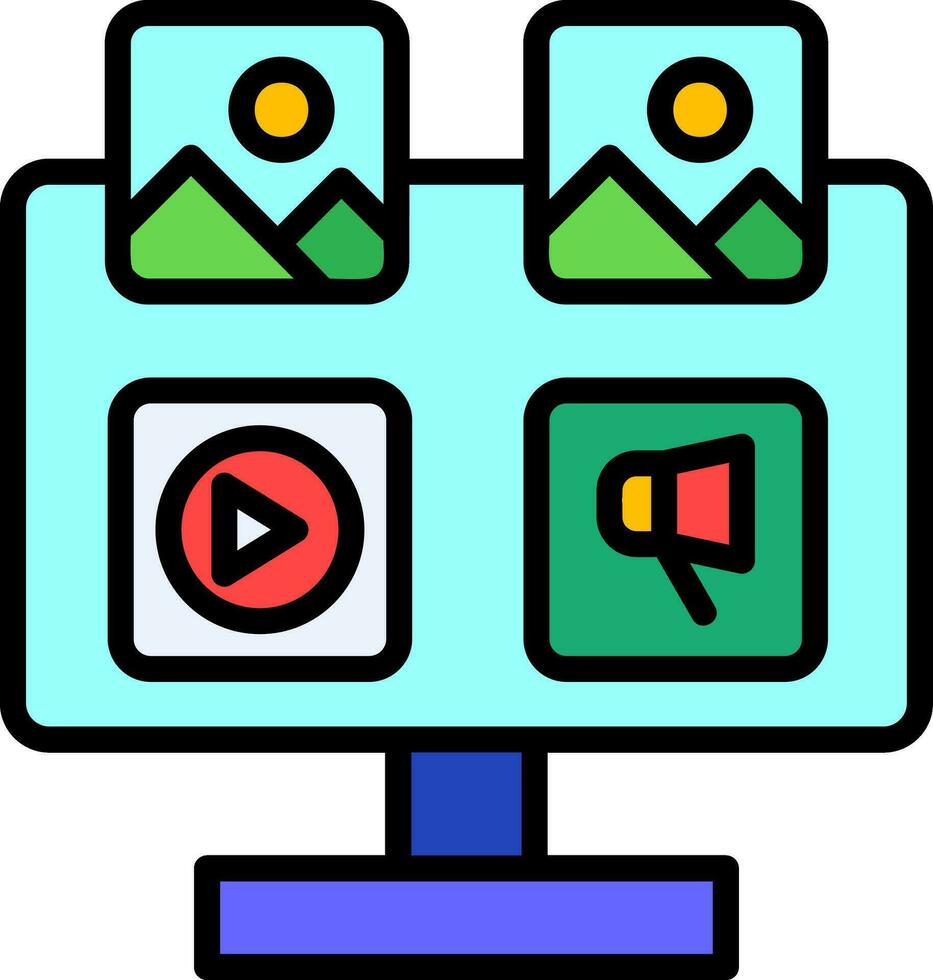 Social media Vector Icon Design