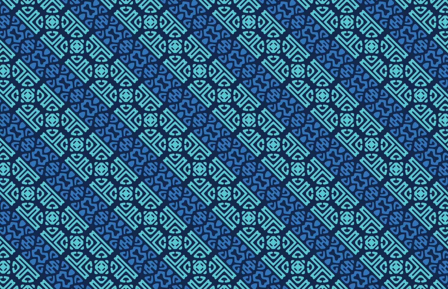 Seamless traditional ethnic design pattern vector