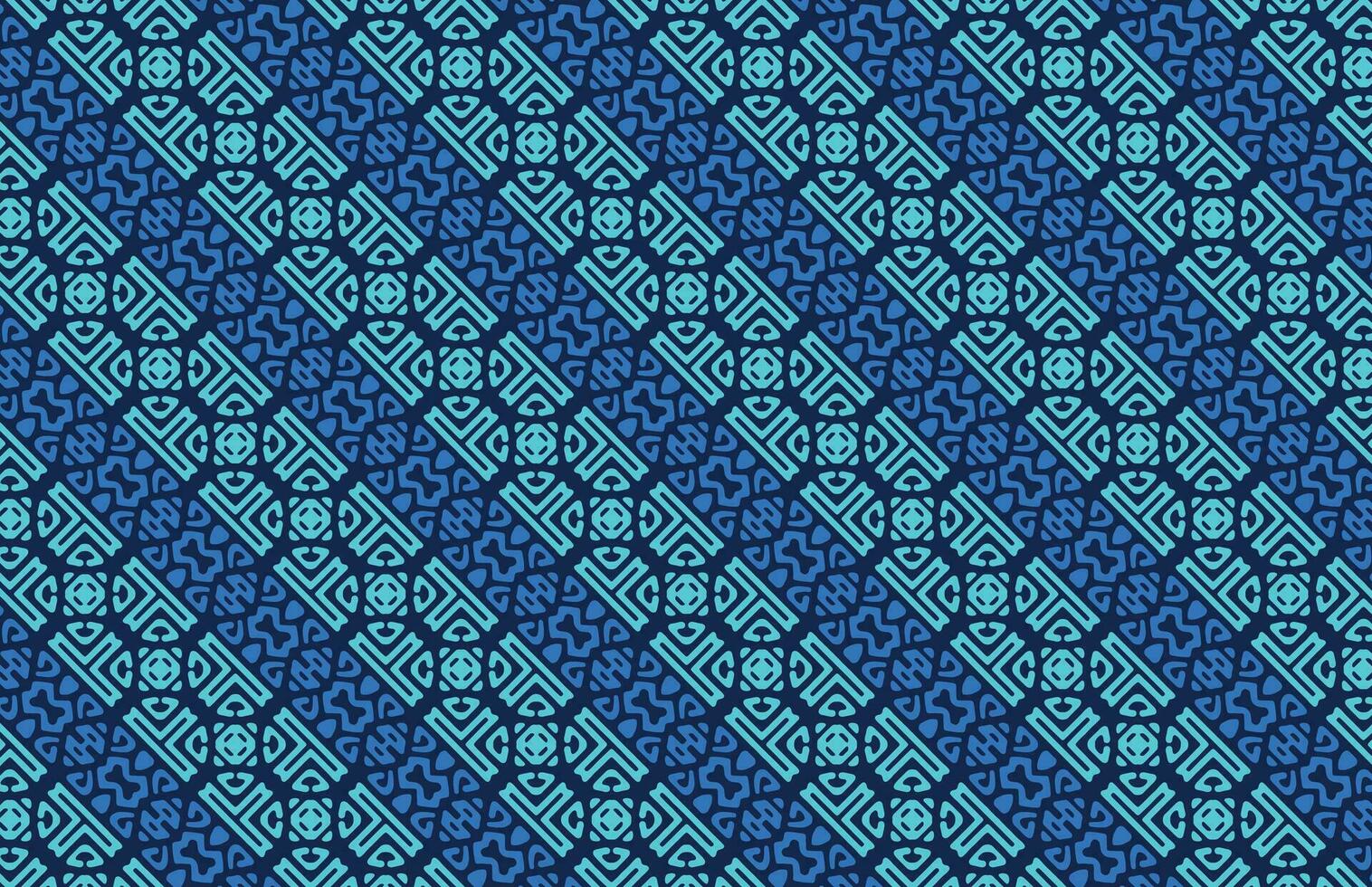 Seamless traditional ethnic design pattern vector