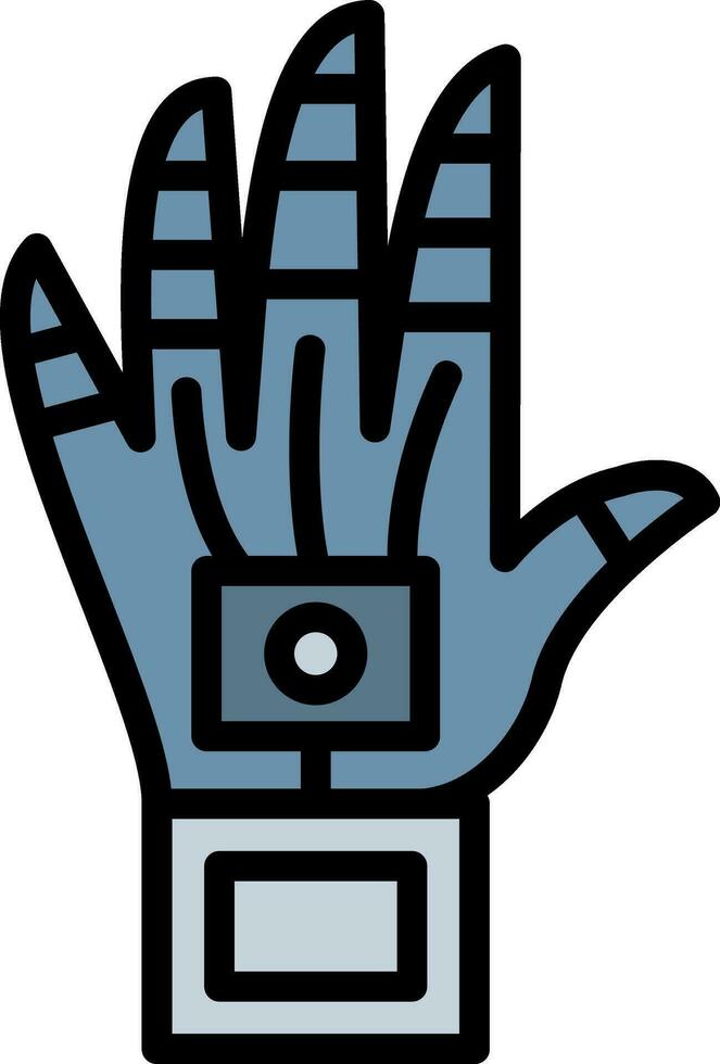 Glove Vector Icon Design