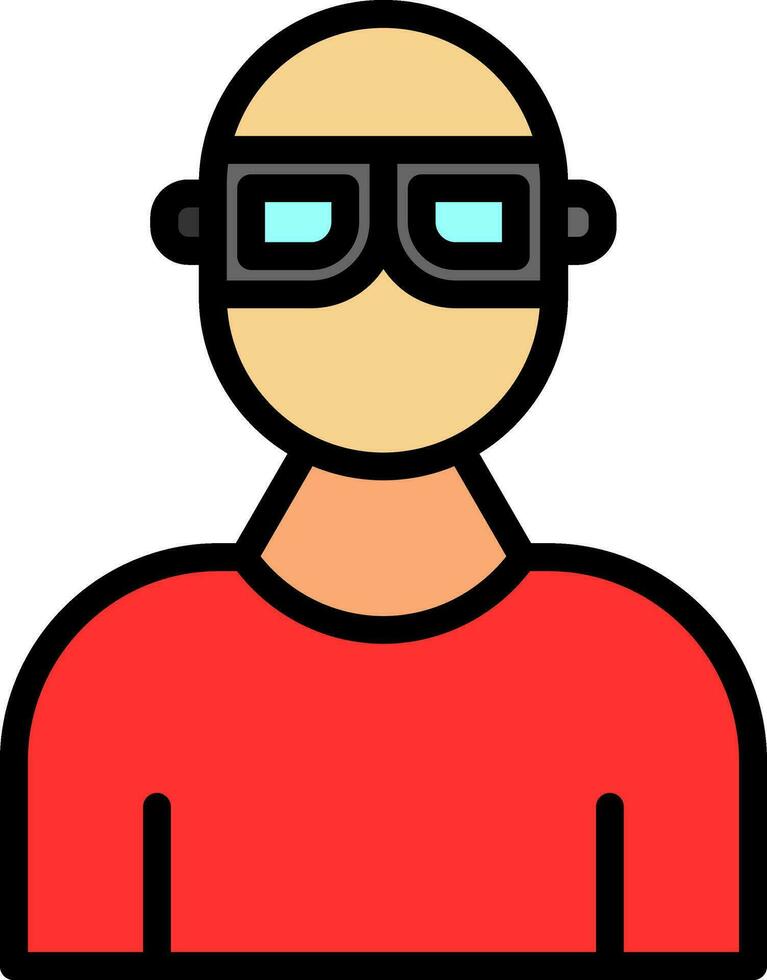 Ar glasses Vector Icon Design