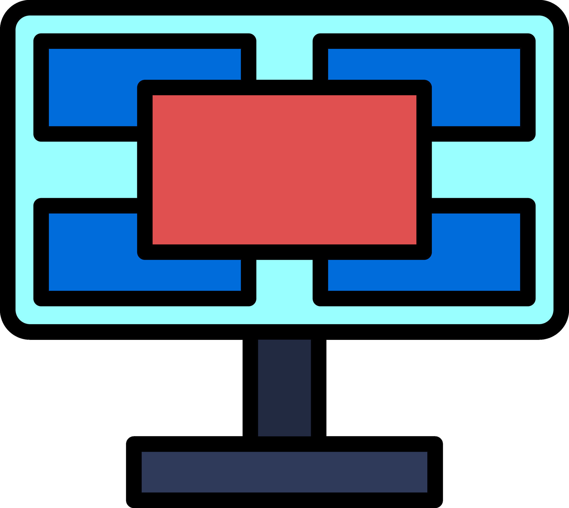 Screens Vector Icon Design 29087958 Vector Art at Vecteezy