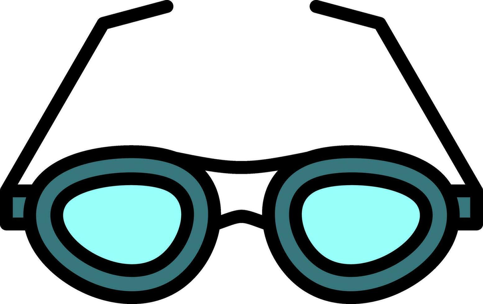 Goggles Vector Icon Design