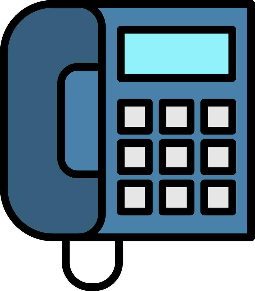 Telephone Vector Icon Design