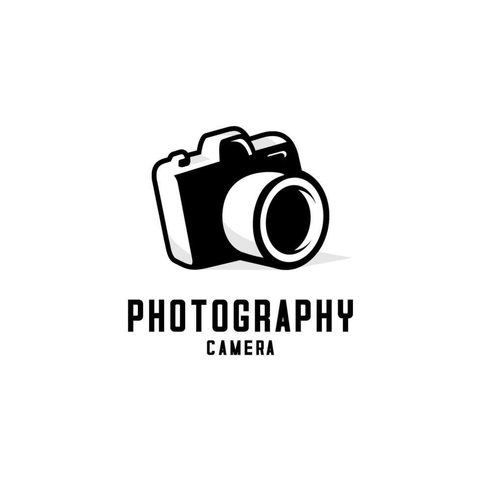digital cámara logo vector diseño en un blanco antecedentes