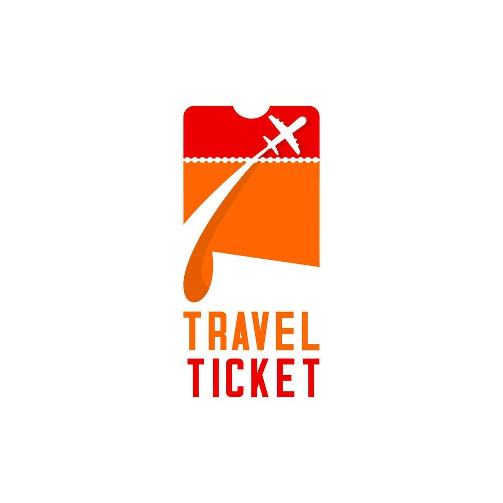 travel vector, airplanes passing by on ticket tour vector