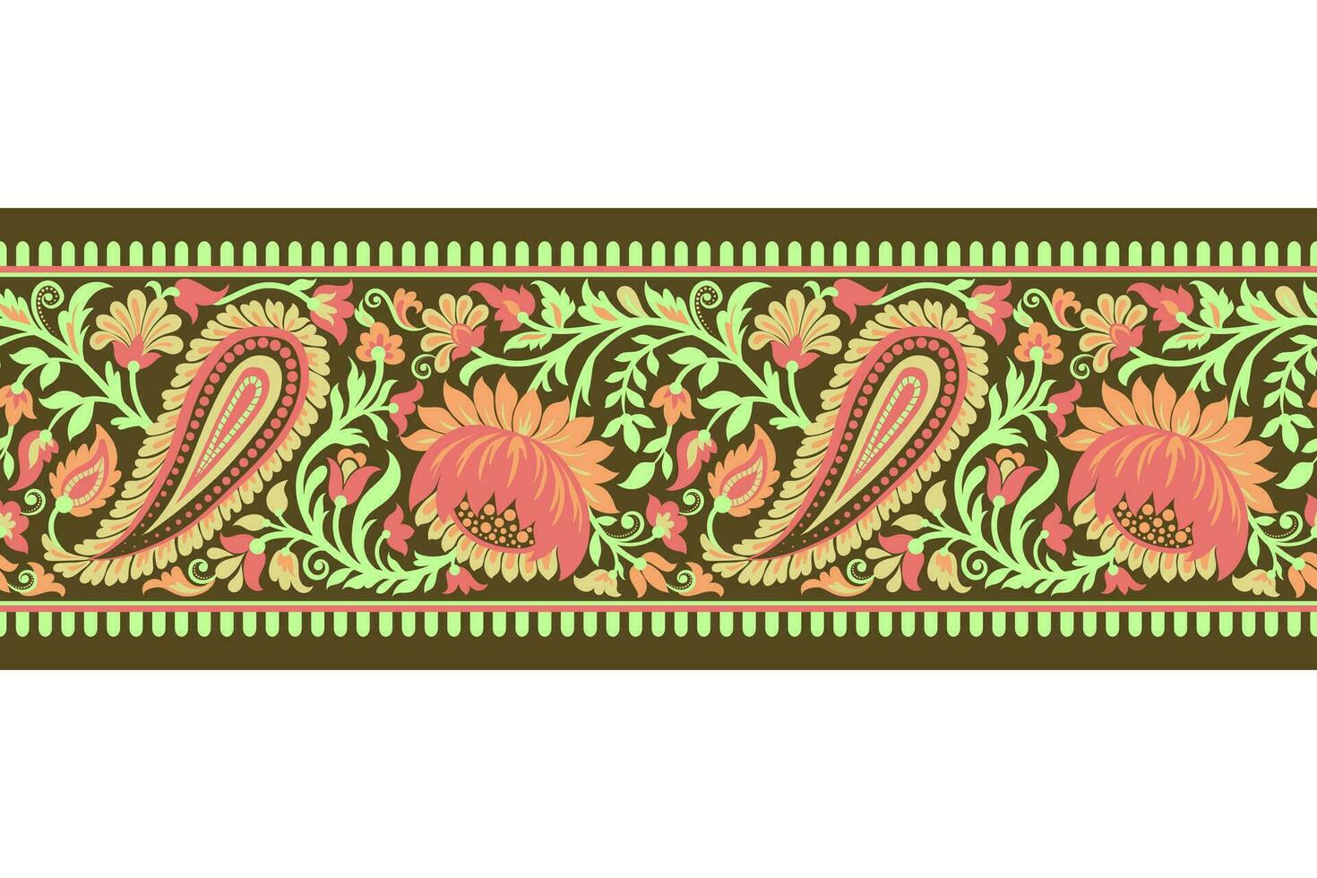 floral pattern Seamless. Background Seamless Pattern Geometric Ethnic pattern design  for background, carpet, wallpaper, clothing, wrapping, Batik, fabric, printing textile illustration. vector