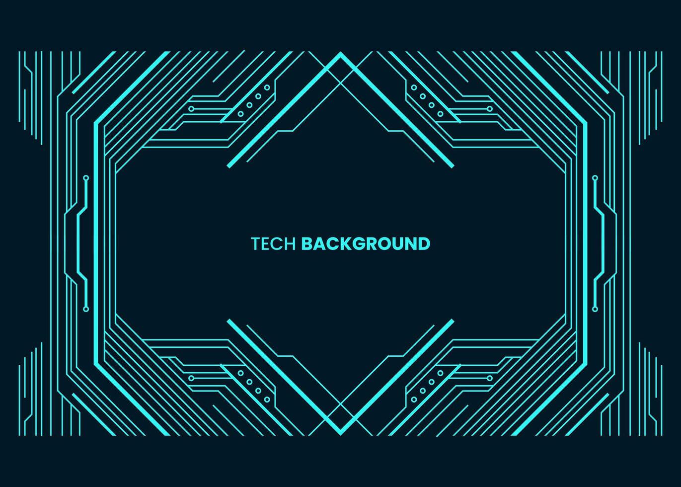 Abstract technology futuristic digital concept square pattern with lighting glowing particles square elements on dark blue background. Vector illustration