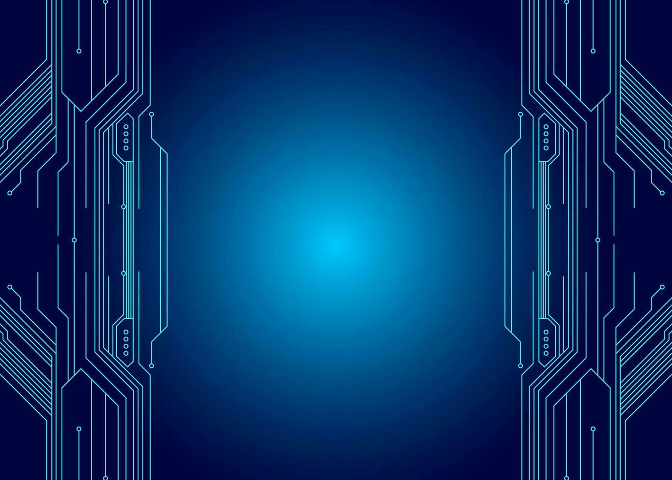 Abstract technology futuristic digital concept square pattern with lighting glowing particles square elements on dark blue background. Vector illustration