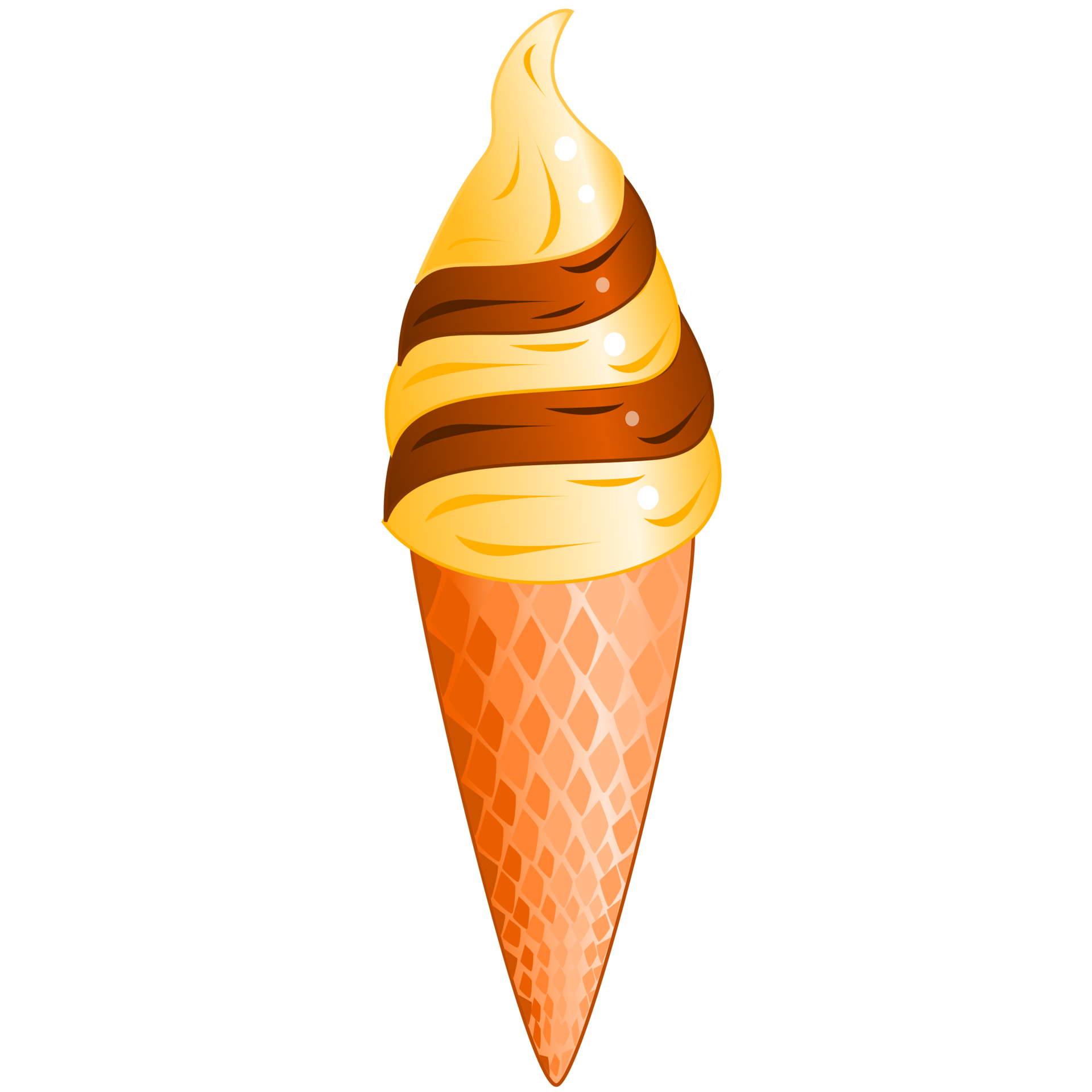 yellow ice cream cone 29089017 PNG