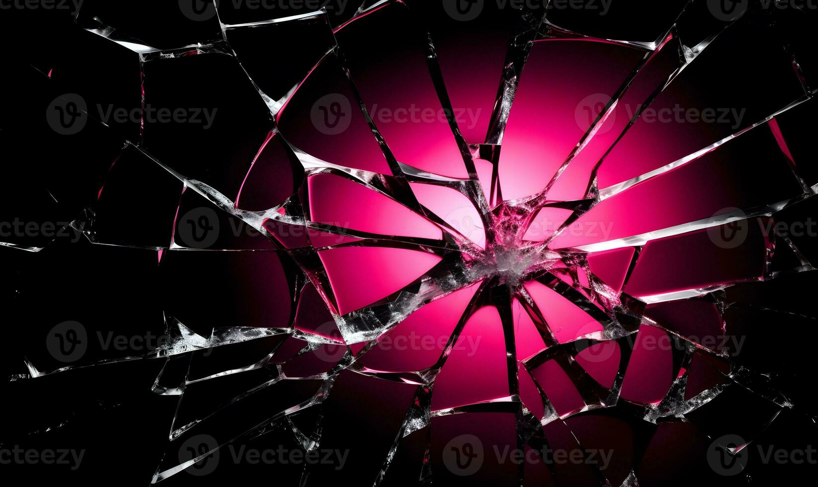 Broken glass texture background. Fragility and violence concept. photo