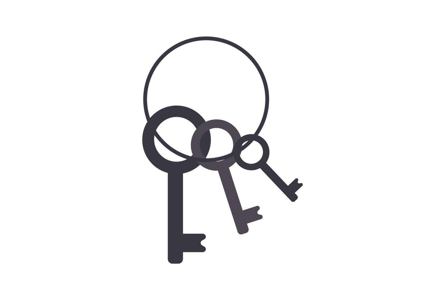 Prison lock is a tool used to lock and unlock prison cell doors. This key is usually only owned by prison officers or security officers on duty in prisons. Jail locks are an important part vector