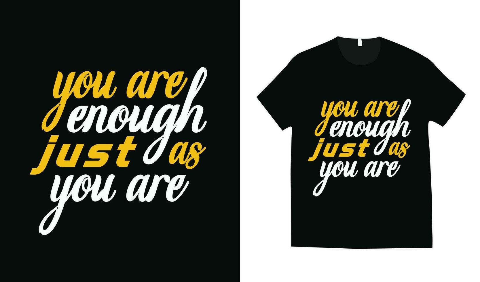 Quotes typography t- shirt design vector